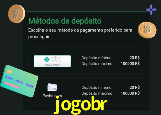 O cassino jogobr oferece uma grande variedade de métodos de pagamento